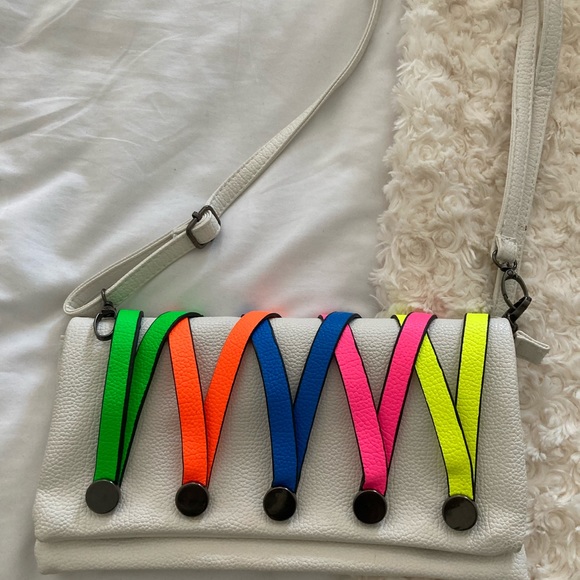 Colourful clutch/crossbody bag - Picture 7 of 7